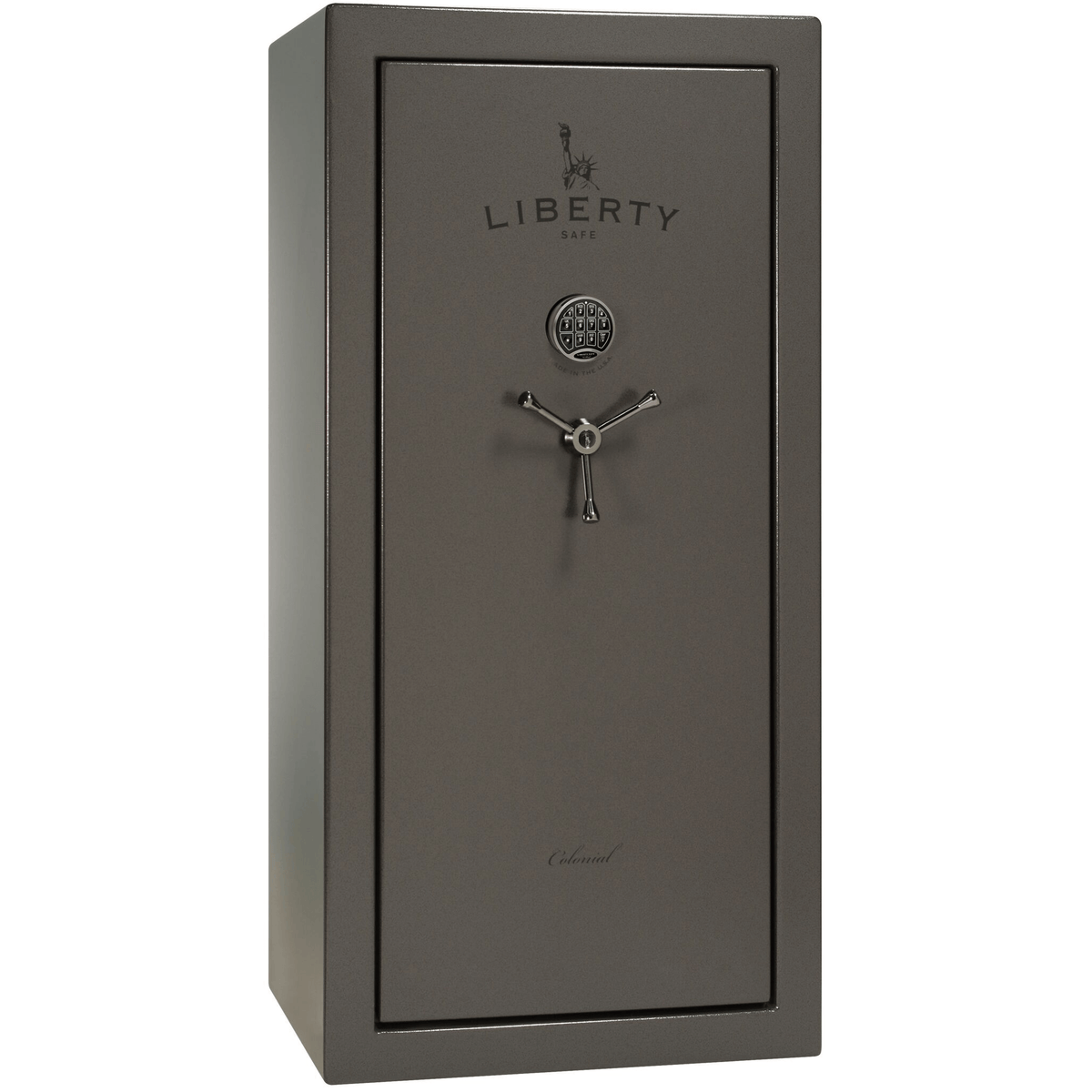 Colonial Series | Level 4 Security | 75 Minute Fire Protection | 23 | DIMENSIONS: 60.5&quot;(H) X 30&quot;(W) X 22&quot;(D*) | Gray Marble | Electronic Lock